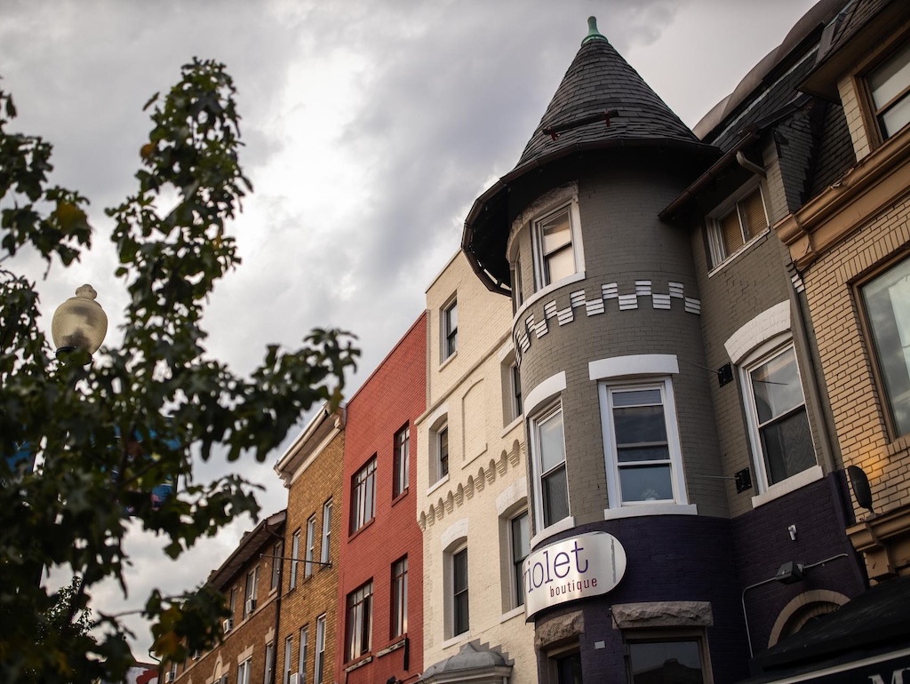 Row homes in Adams Morgan